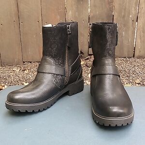 Alegria by PG Lite black leather boots, size 40, like new